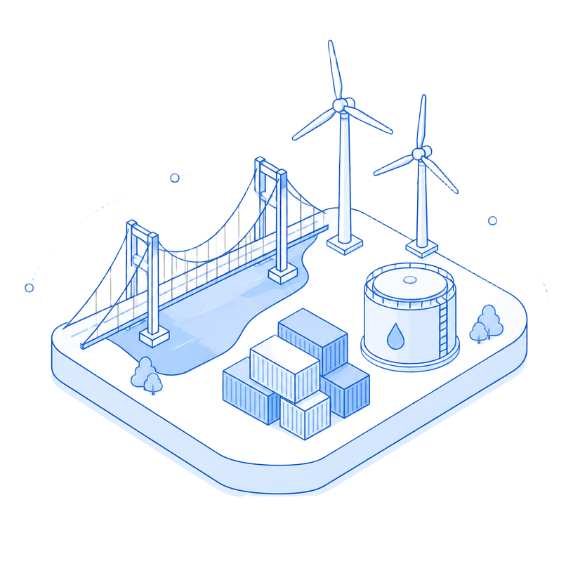Infrastructure solutions across bridges, renewables and water assets